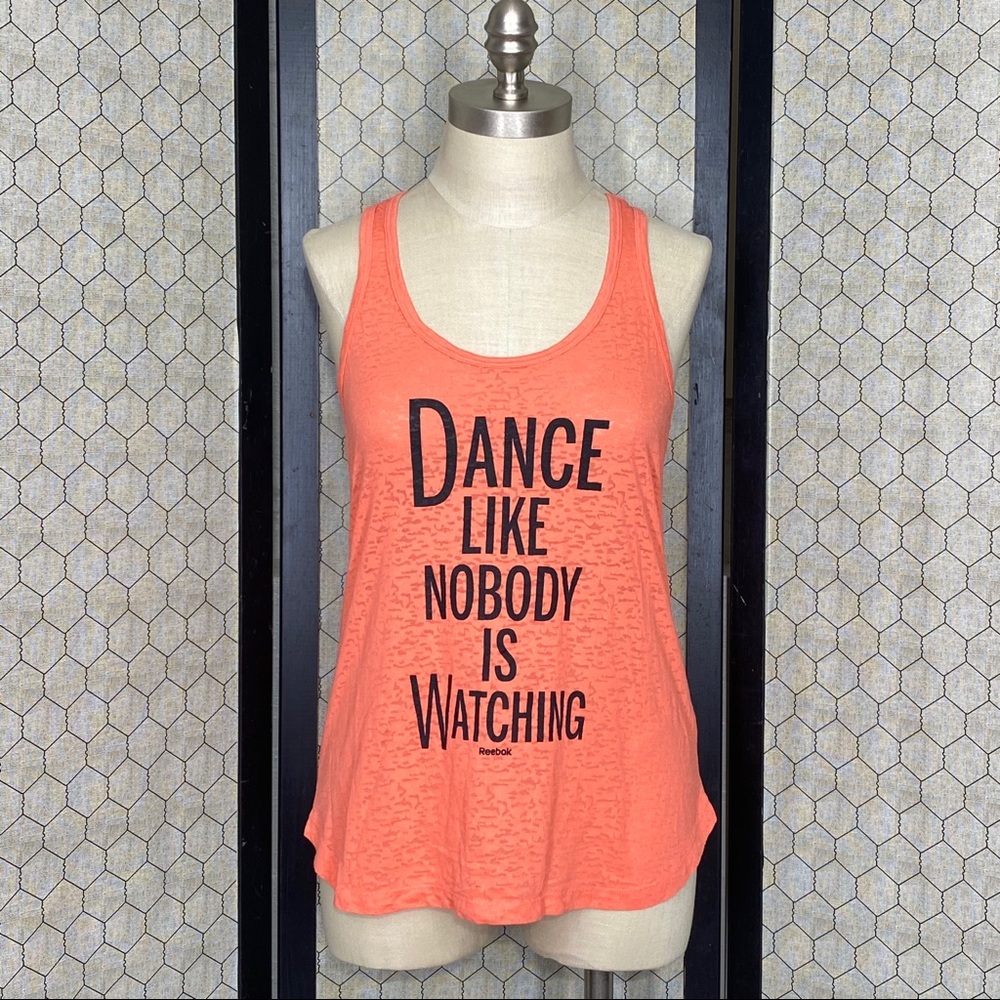 Reebok “Dance Like Nobody Is Watching” Tank Top